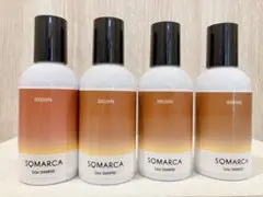 SOMARCA カラーシャンプー ブラウン 150ml 4本セット — image 1