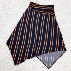 COTTON:ON コットンオン アシンメトリー ストライプ スカート XS — image 1