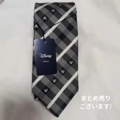 BRICK HOUSE Disney ネクタイ チェック柄②　新品未使用タグ付き — image 1