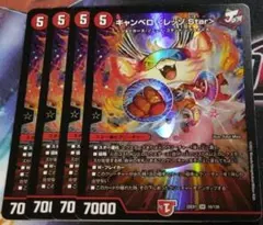 デュエマ キャンベロ〈レッゾ.Star〉 4枚 — image 1