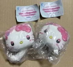 サンリオ　リンリン鈴ぬいぐるみ　キティ　2個セット — image 1