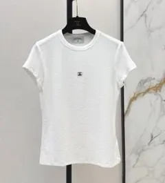 CHANEL Tシャツ ホワイト ココマーク — image 1