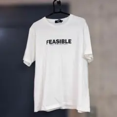 FEASIBLE Tシャツ ホワイト — image 1