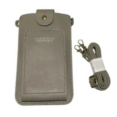 ENDAYCON スマホショルダーバッグ グレー — image 1