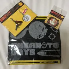 SAKAMOTO DAYS タオル チャーム ステッカー セット — image 1