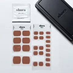 中古　ohora ジェルネイルシール ヌードベージュ系 フット　完売品 — image 1