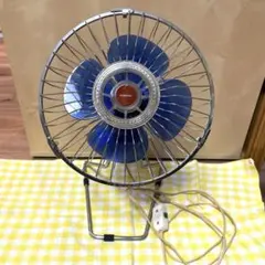 ロンドル扇風機 4枚 羽 昭和レトロ コンパクト 動作確認済 — image 1
