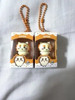 ちいかわチョコボックス　ボックスフィギュア シーサー キーホルダー 2個セット — image 1