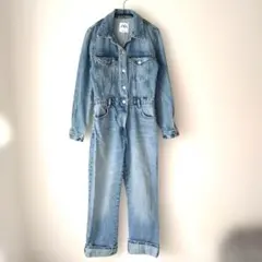 ZARA　ザラ　デニム　オールインワン　オーバーオール　S — image 1
