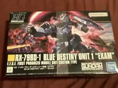 【新品】HGUC 機動戦士ガンダム外伝 ブルーディスティニー１号機"EXAM" — image 1
