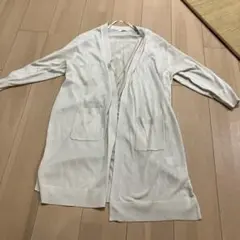 新品　未使用　cinema club 七分袖　カーディガン　レディース　LL — image 1