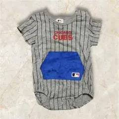 【美品】MLB Chicago Cubs ロンパース 80 — image 1