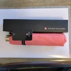 SWISS MILITARY 折りたたみ傘 ピンク — image 1