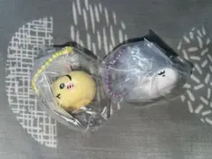 ちいかわ　リップキャップマスコット うさぎ＆モモンガ — image 1