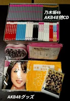 新品未使用 AKB48・乃木坂46CD ＆タオル他 — image 1