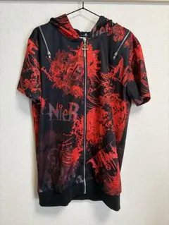 【処分価格】NieR clothing 彼岸花 赤 シャツ Tシャツ ニーア — image 1