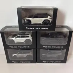 トヨタ 新型bZ4Xツーリング ミニカー 全5色コンプリートセット【新品未開封】 — image 1