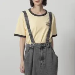 LAKOLE リンガーロゴTEE イエロー FREEサイズ — image 1