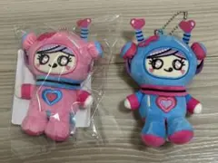 しなコズミック ぬいぐるみキーホルダー 2個セット — image 1