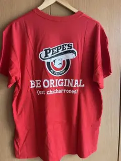 最終値引き‼️⭐︎PEPE'S BE ORIGINAL Tシャツ レッド⭐︎ — image 1