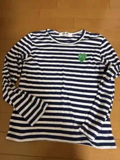 PLAY COMME des GARCONS ボーダー長袖Tシャツ M — image 1