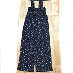最終値下げ★【美品⭐️coca 夏にオススメ⭐︎】キッズ オーバーオール 花柄130 — image 1