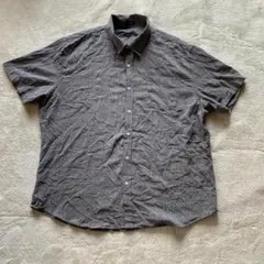 COOFANDY 半袖シャツ グレー XXLサイズ — image 1