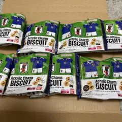 アクリルチャームビスケット サッカー日本代表ver.2026 お菓子のみ 8袋 — image 1