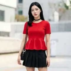 【新品未使用】SENSE OF PLACE レッド F　r31 — image 1