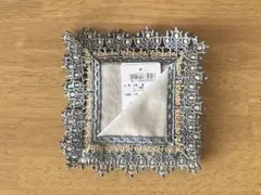 最終お値下げ【新品】近沢レース　ハンカチ（ガス灯）グレー — image 1