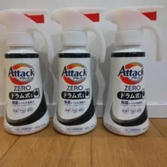 花王 Attack ZERO ドラム式専用 400g 3本セット — image 1