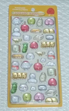 ✨正規品✨ナガノキャラクターズ ボンボンドロップシール おちびな食べ物 ナガマ — image 1