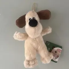 ウォレスとグルミット グルミット ぬいぐるみ キーチェーン付き — image 1