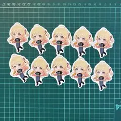 ホロライブ CoCo壱番屋 コラボ ステッカー 10枚セット — image 1