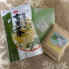 co-op 抹茶入り玄米茶 200g他セット — image 1