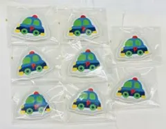 Sanrio 1989 昭和レトロ パトカー 小皿8点セット — image 1
