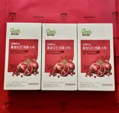 正官庄6年根高麗人参GoodBASE 紅参スティック ザクロ 10ml×30包 — image 1