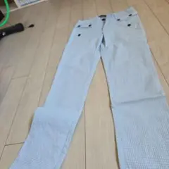 NewEdition パンツ チェック柄 ライトブルー Sサイズ — image 1