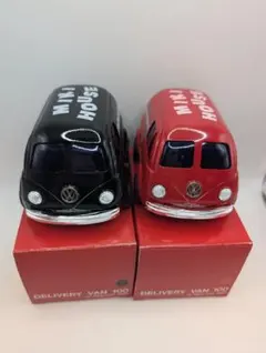 【非売品】MIKI HOUSE　ロゴ入りミニカー 2種セット — image 1