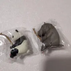 釣り日和4 パンダ＆カバ 2種セット 開封品 — image 1