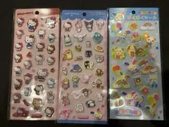 ◎正規品◎ぷっくりシール　サンリオ　3枚セット — image 1