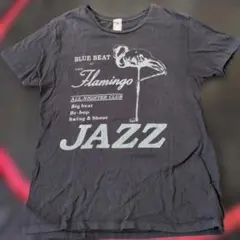 メンズHow Natural? JAZZ フラミンゴ プリントTシャツМsize — image 1