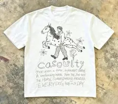 Casoulty グラフィック プリント Tシャツ ホワイト — image 1