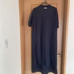 ZARA TRF ブラック 半袖 ワンピース — image 1