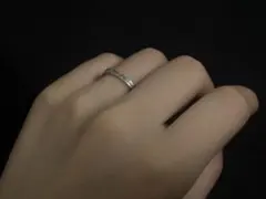 Folli Follie ロゴ刻印 シルバー925 リング — image 1
