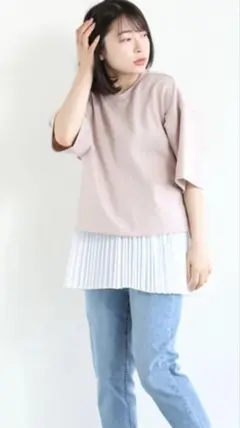 ELENDEEK COOL JERSEY H/S PLEATS BL SET — image 1