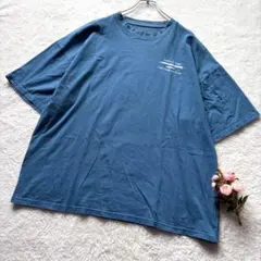 SHEENA◇オーバーサイズ　プリント　Tシャツ　半袖　ブルー　大人　カジュアル — image 1