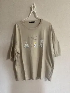 niko and... プリントTシャツ ベージュ サイズ4 — image 1