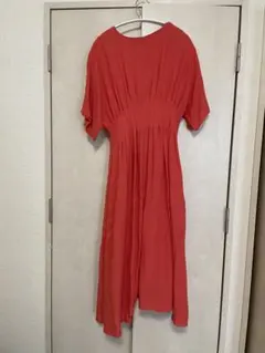 Mila Owen 半袖 ワンピース オレンジ フリーサイズ — image 1
