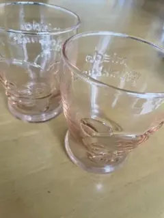 ミスタードーナツ リラックマ⭐︎ グラス 2個セット ピンク — image 1